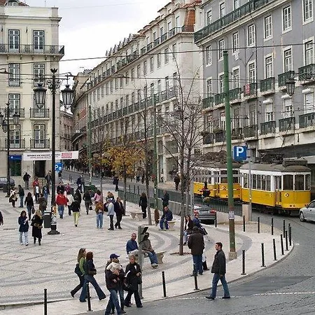Downtown-centre Historic Lissabon